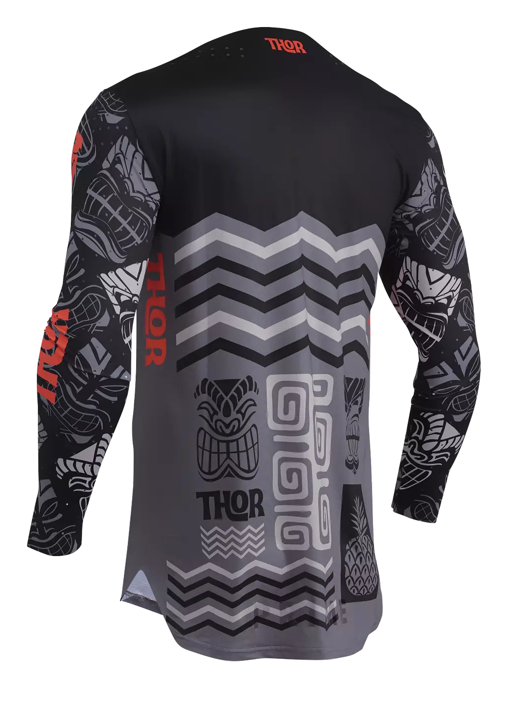 Thor Prime Aloha Shirt Schwarz/Grau