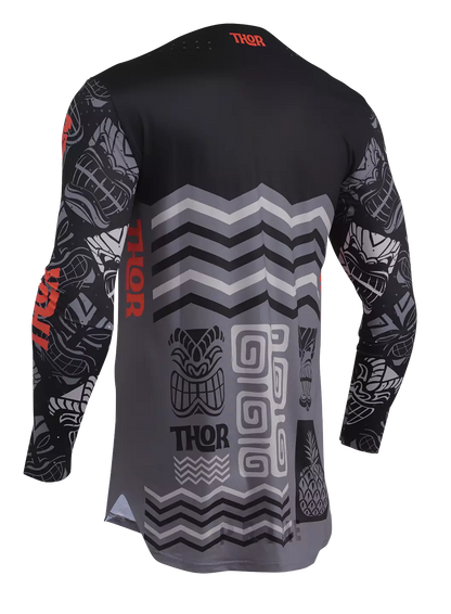 Thor Prime Aloha Shirt Schwarz/Grau