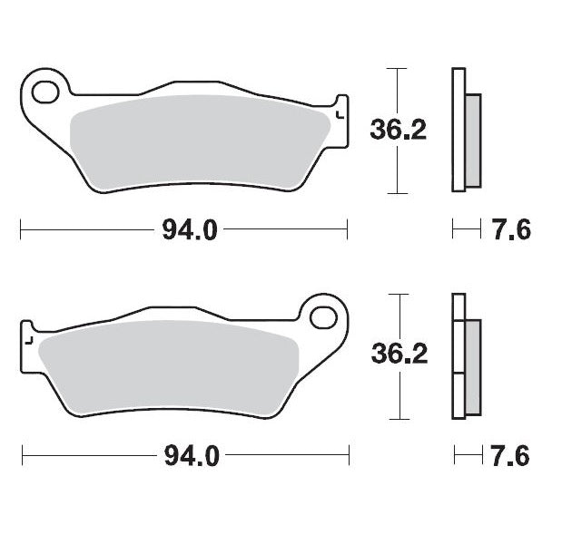 Moto-Master Nitro Sport Bremsbeläge Vorne