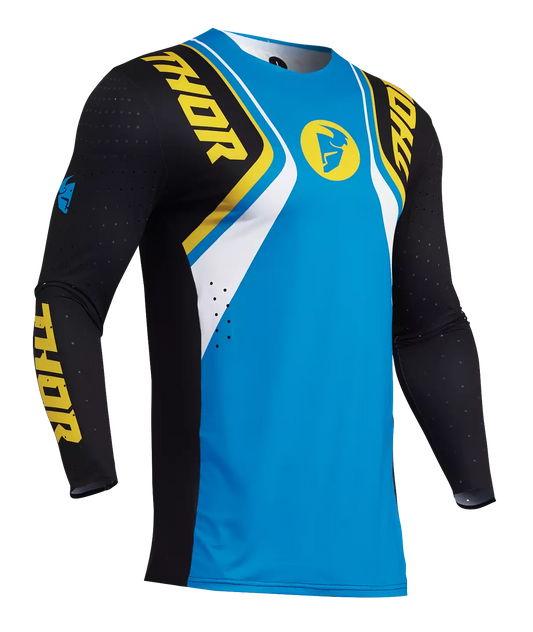 Thor Prime Jazz Shirt Blau/Schwarz