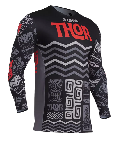 Thor Prime Aloha Shirt Schwarz/Grau