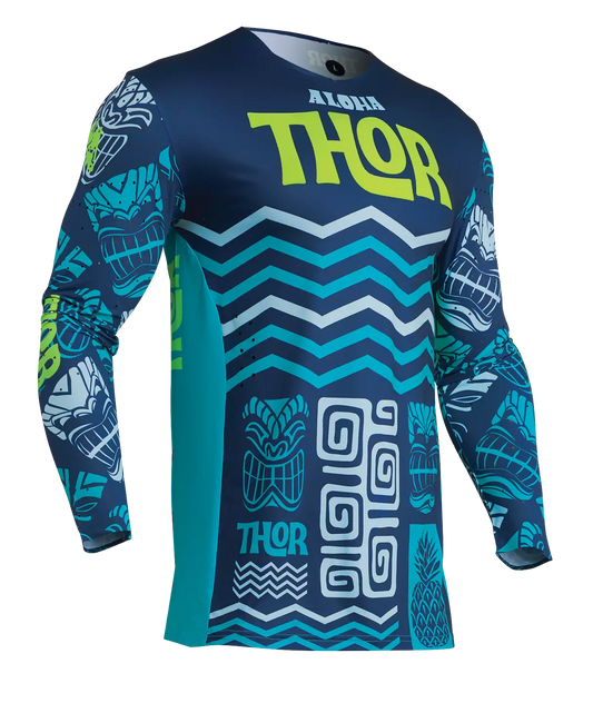 Thor Prime Aloha Shirt Blau/Aqua