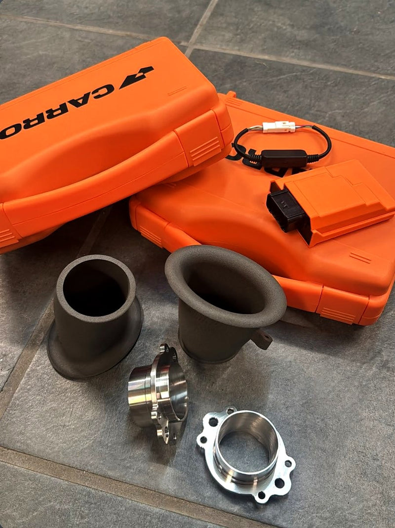 Carrot-ECU-Koffer mit Venturi-Kit und Motorflansch